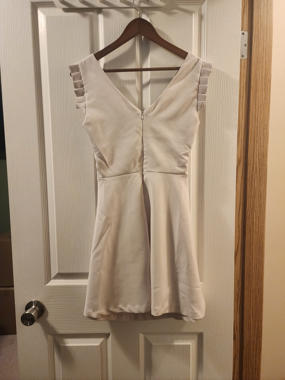 Dynamite Very Light Lilac Tone Cutout Dress - Picture 6 of 7